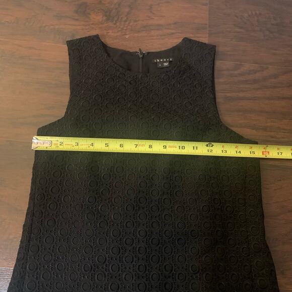 Theory black sleeveless mini dress size 2 - Picture 11 of 11